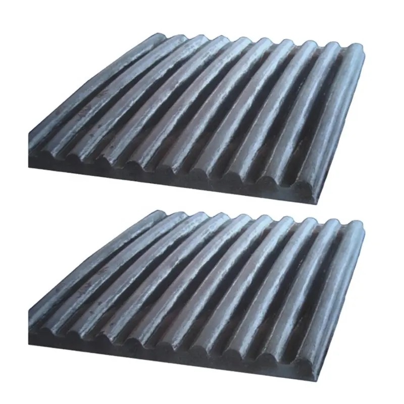 Steel Custom Made Jaw Plate For Various Crusher Spare Parts