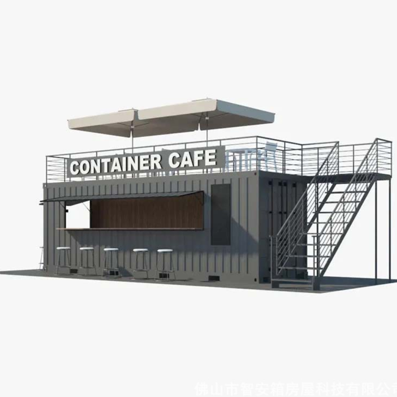 Container Mobile Room Movable Quick-assembly Container House Temporary Residential Housing Commercial Street Villa
