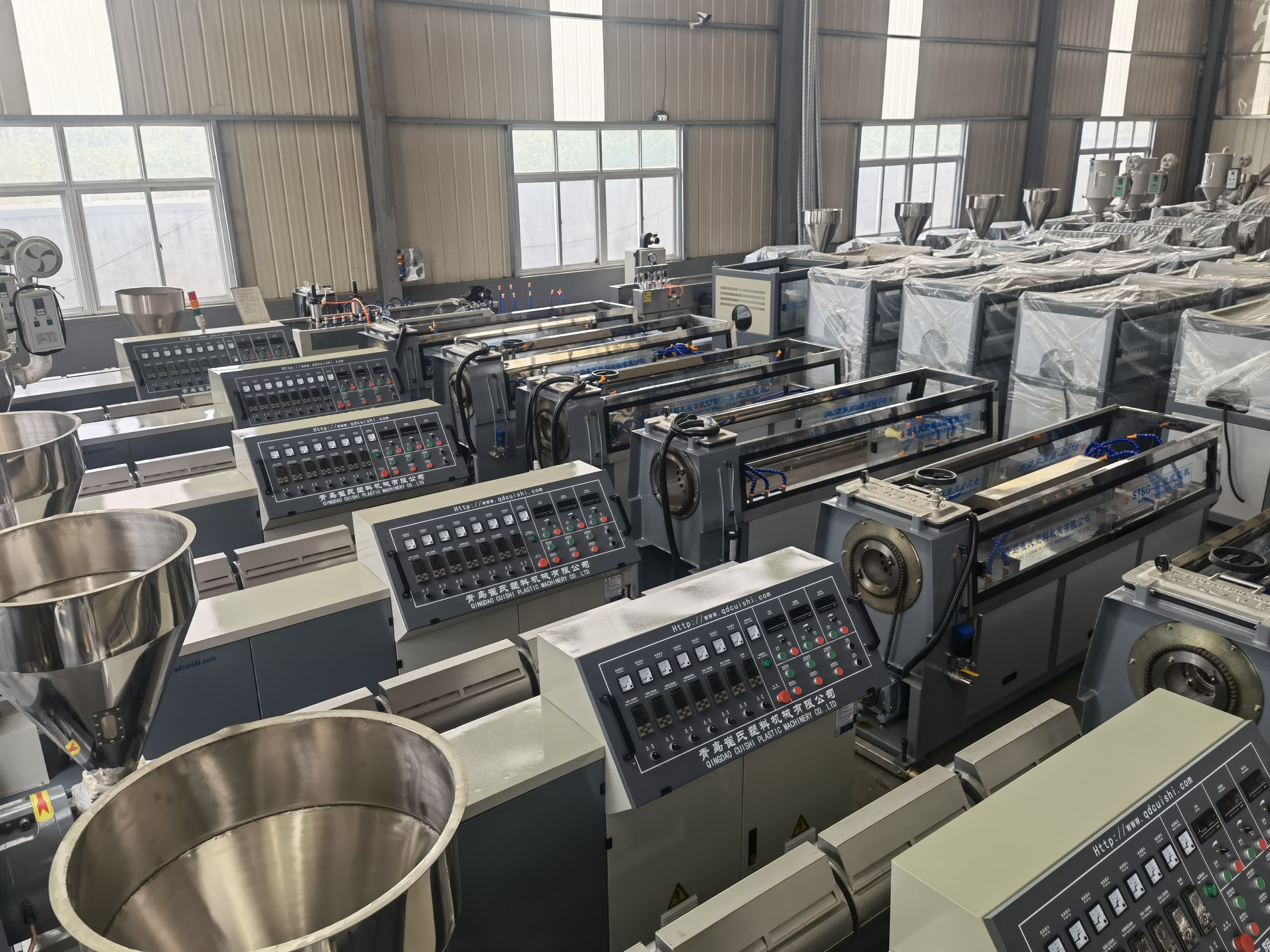 90mm Screw Diameter Synthetic Bolt Extruder Powered By Siemens Main Motor For Heavy Duty