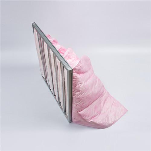 Large Airflow Medium Efficiency Filter Pocket Air Filters High Dust Holding