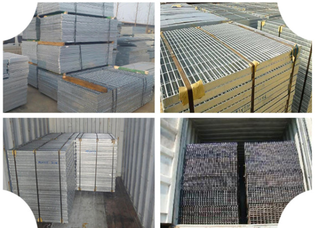 Smooth Swaged Aluminium Walkway Plain Bar Grating Anti Corrosion
