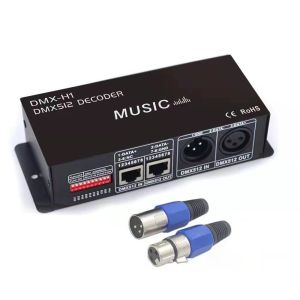DMX512 RGB RGBW LED DMX Decoder With Engineering Sub Controller