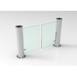 Integrated Channel Swing Gate Anti Collision TCP IP Handicapped 200W