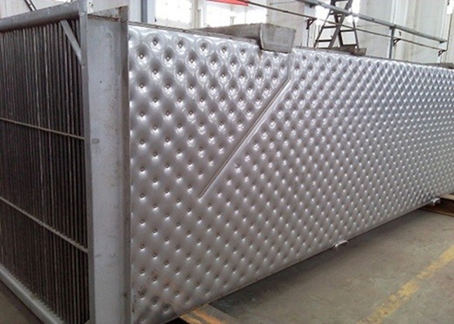SUS304 Pillow Plate Heat Exchanger Single Double Embossed Profile ASMI