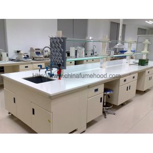 Lab Instrument Table With Reagent Rack For Healthcare Industry