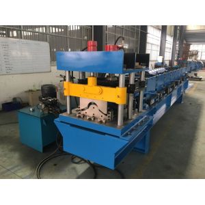 Automatic Ridge Cap Roll Forming Machine With PLC Control 20GP Container