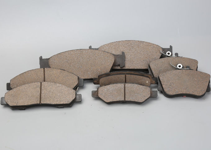 Red Woven 98735293901 Auto Brake Pads For High End Passenger Car