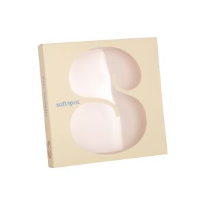 Yellow Foldable Paper Packing Boxes With Transparent Window