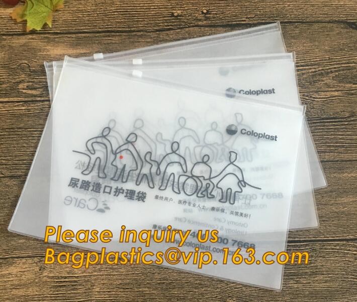 Plastic Bag OEM Custom PVC Loop Handle Image Printed Plastic Shopping Bag,Promotional Clear Waterproof Plastic Cosmetic