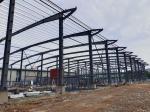 Big Span Q235B Steel Warehouse Frame Sandwich Panel Roof