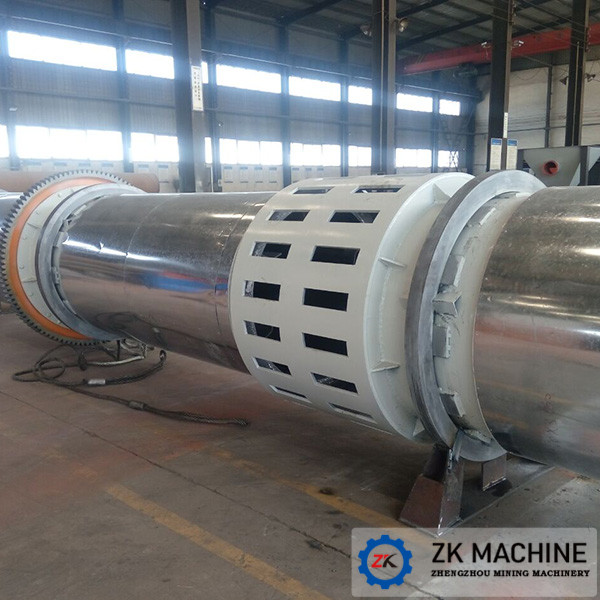 Reasonable Structure Industrial Rotary Dryer , Small Rotary Dryer Low Energy Cost