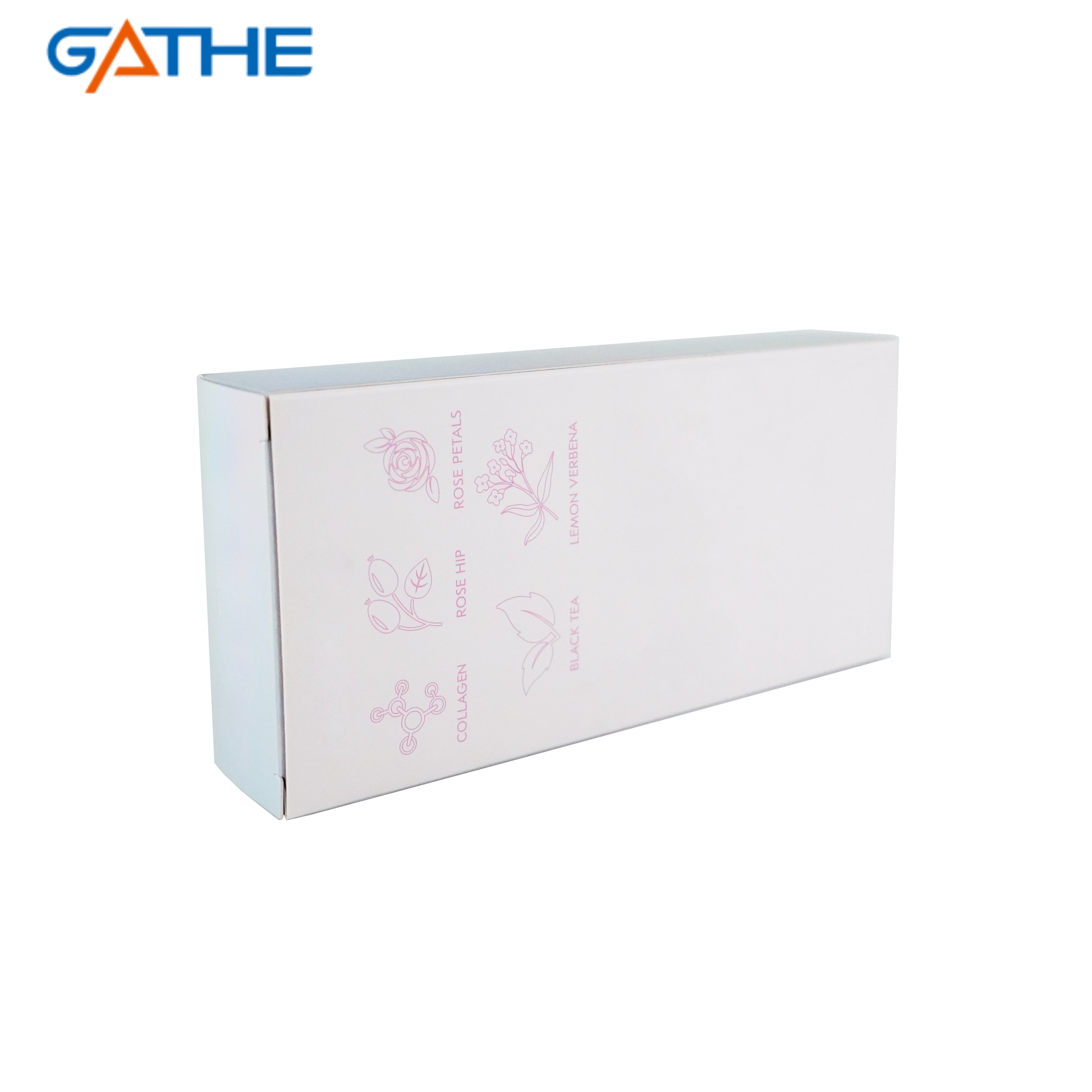 Custom Logo Luxury Laser Color Folding Gift Box Cosmetic Lipstick Storage Packaging Box