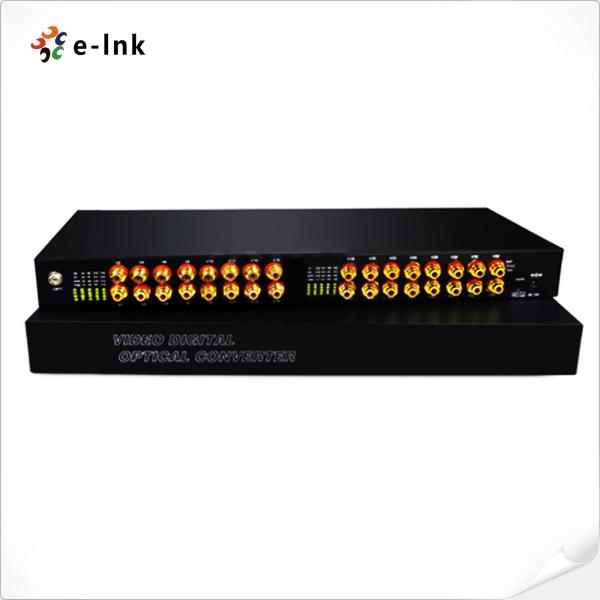 Quality 32Ch RCA Audio over Fiber Optical Converter for sale