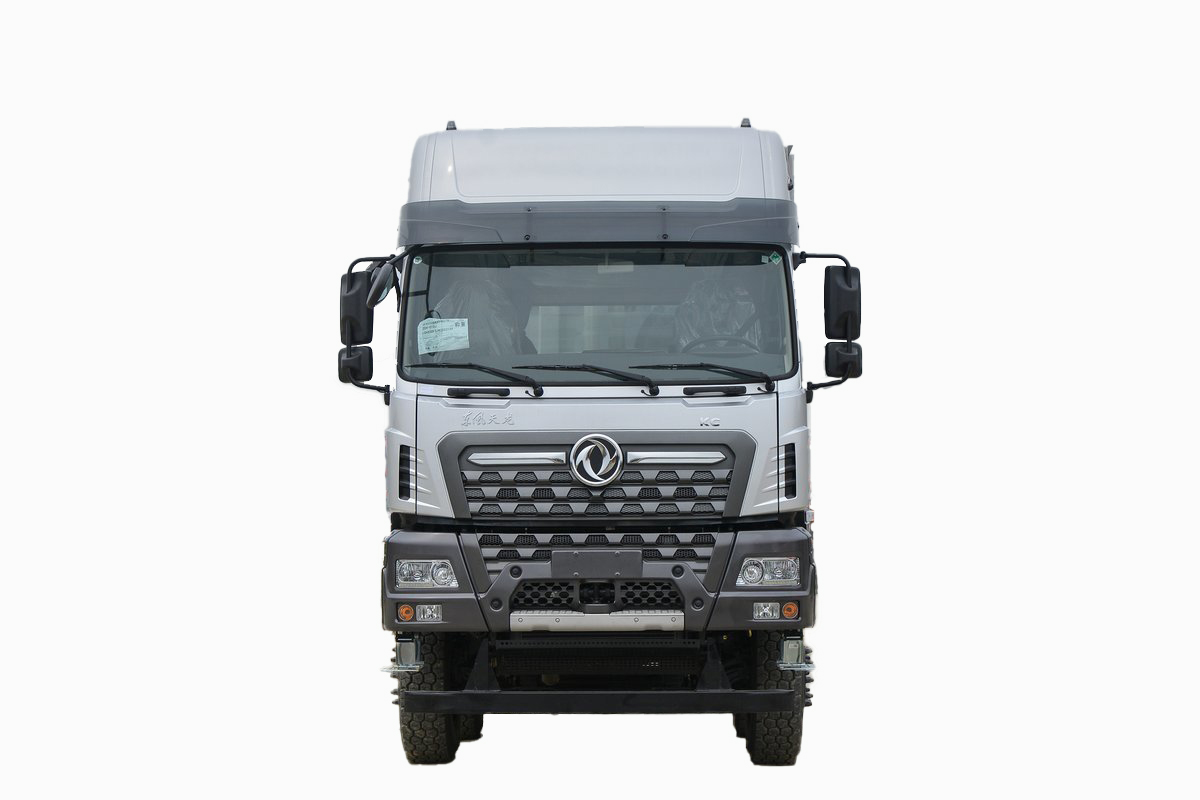 Dongfeng Kinland KC 465hp 6X4 5.6meter Dump Truck with Euro 6 Emission Standard and 2 Passengers