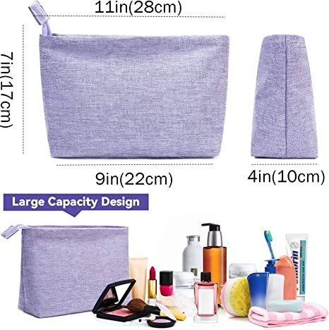Large Conveient Wearoof Travel Toiletry Bag Portable Makeup Organizer, Water-resistant Travel Shaving Bag
