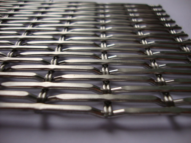 316 Stainless Steel Decorative Wire Mesh Sheets Anodized Dutch Weave