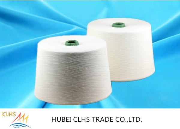 High Strength Polyester Ring Spun Yarn 20S / 9 , 100 Spun Polyester Sewing