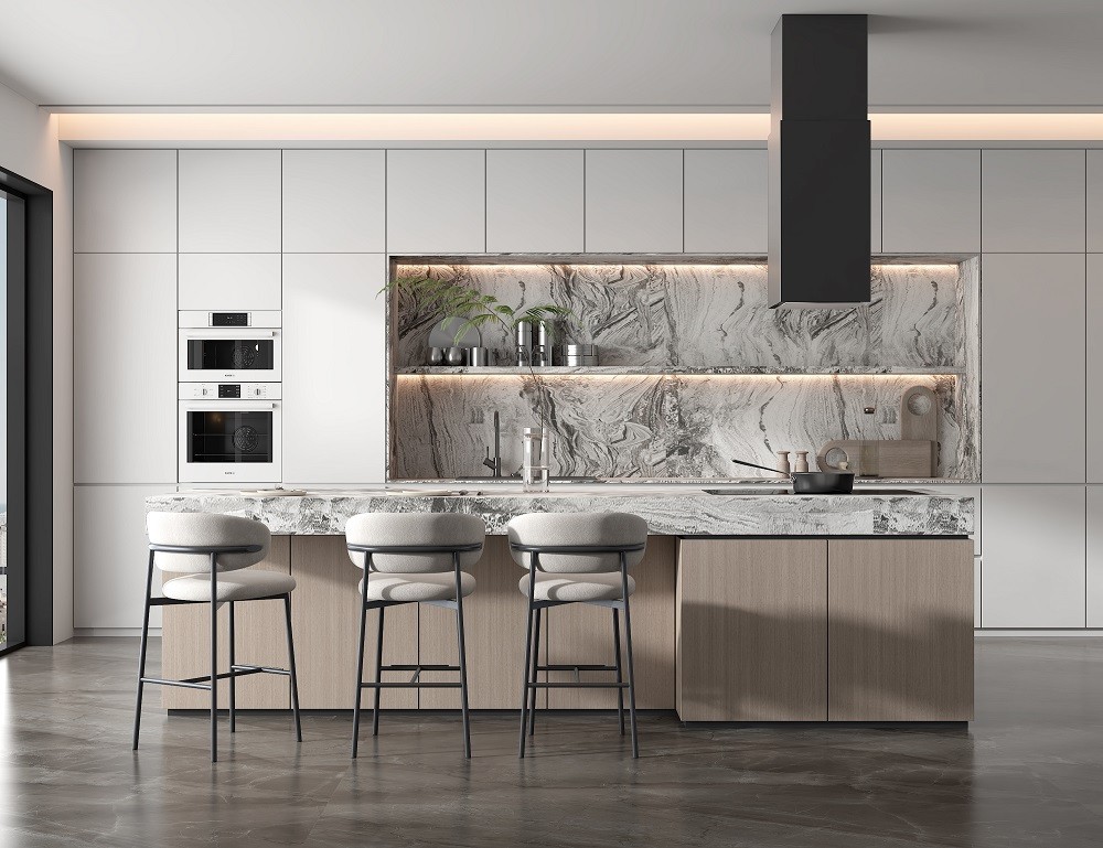 Modular Kitchen Cabinets With Corner Cabinets , Simple And Base Cabinets