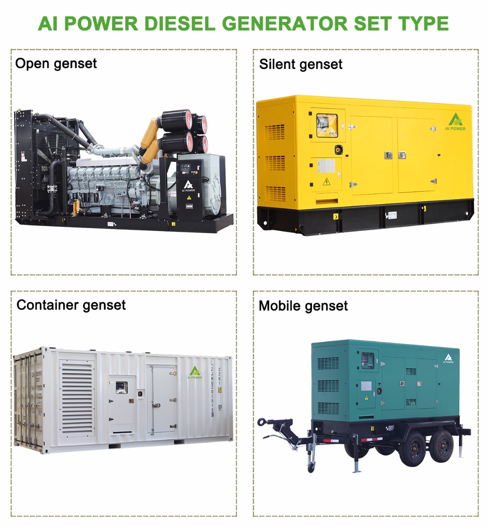 900 Kva 650KVA Prime Standby Continuous Generator 3 Phase Soundproof Diesel Generator S12A2-PTA2