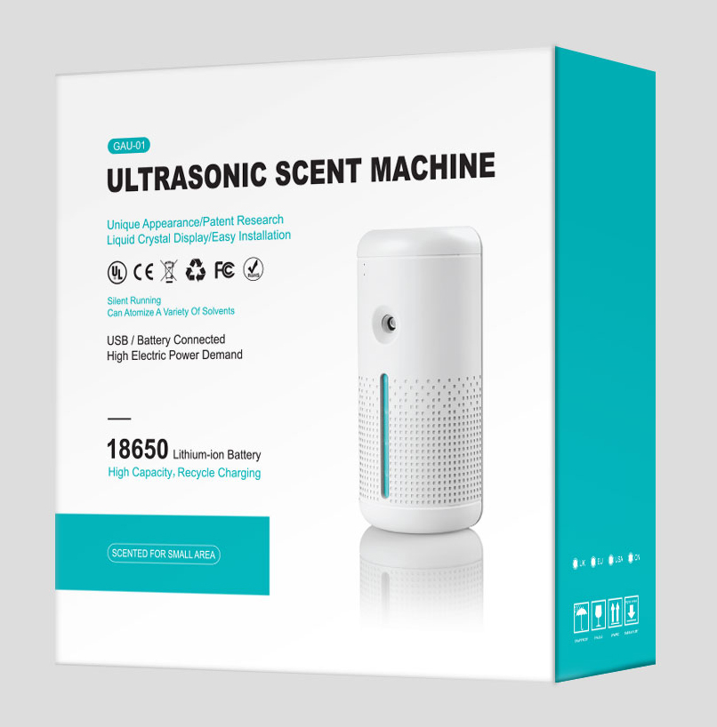 Room Aroma Scent Machine Silent Work Battery Recharging Diffuser 200ml Capacity