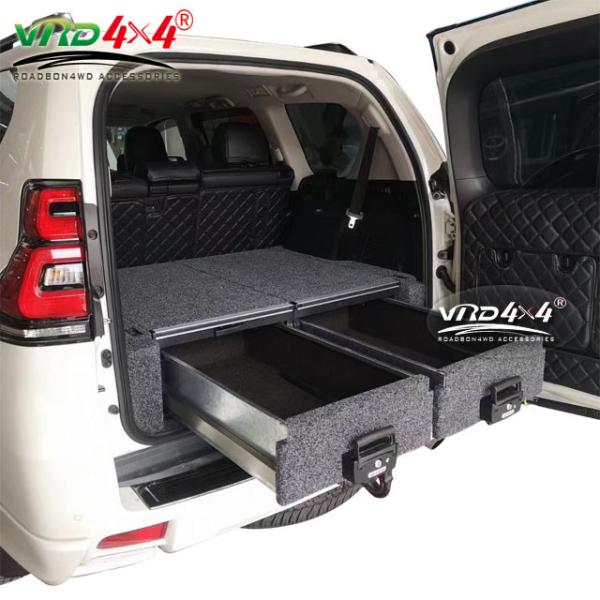 LAND CRUISER PRADO 150 120 Factory Price Car Cargo Trunk Organizer Storage