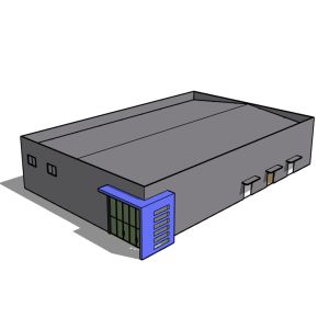 Fabricated Steel Frame Structure Prefab Workshop Peb Warehouse Easily Disassembl