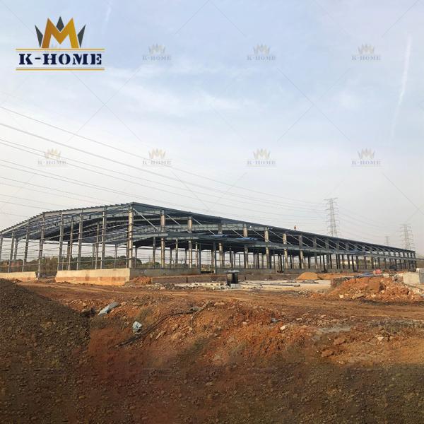Industrial Pre Engineered Steel Frame Buildings All Steel Metal Workshop