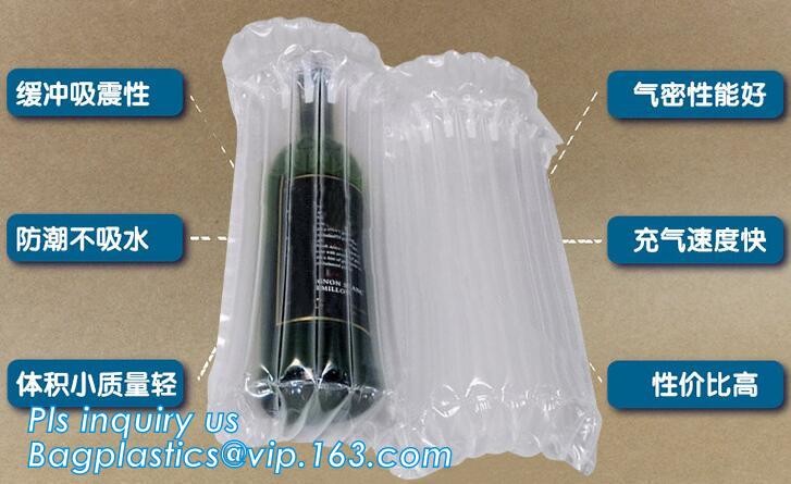 Bottle Protector Bubble Travel Bag,Travel Trip Bag With Bubble Inside And Double Zip lockks,Sleeve Travel Bag - Inner Skin