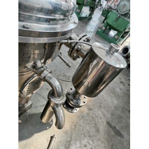 Liquid Solid Milk And Cream Separator With PLC Control Large Capacity