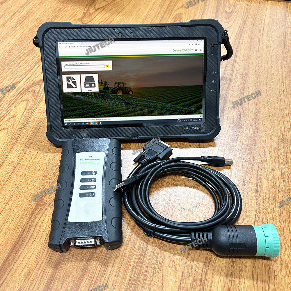 V5.3 AG CF Agriculture Construction Electronic Data Link EDL V3 Diagnostic kit Service Advisor EDL V3 scanner tool+CF19