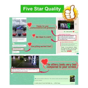 Streamlined Interactive Creative LED Display Screen Rental Display Waterproof