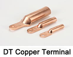 Electric Wire Connector with Tin Coated Copper Tube Compression Cable Lugs Ferrule