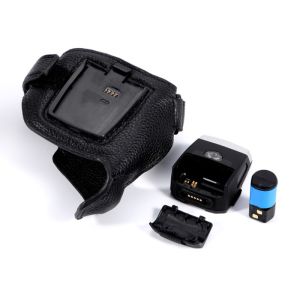 2D Bluetooth Barcode Reader Scanner Wearable Finger Trigger High Speed