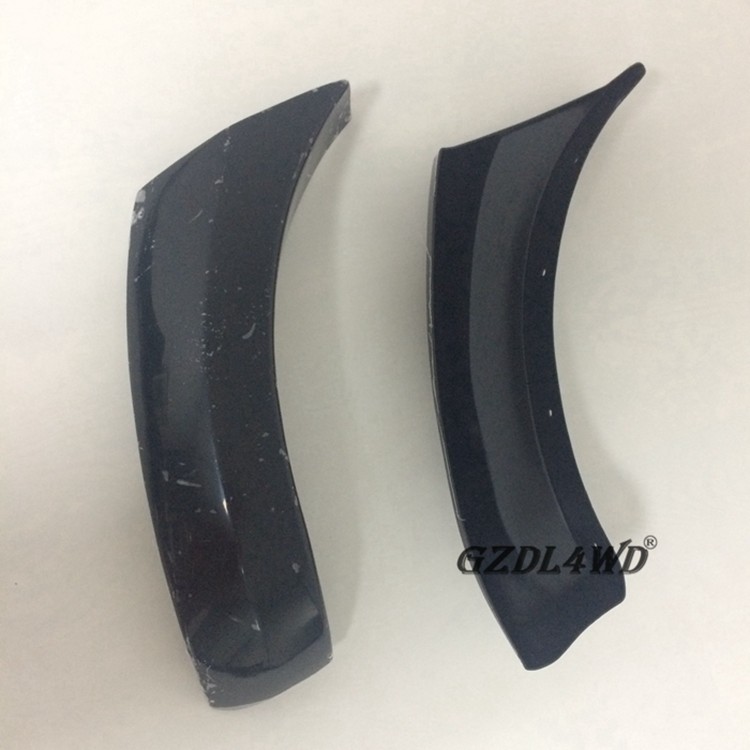Pocket Style 4x4 Wheel Arch Flares For Ford Ranger 2015-2017 Gloss Black