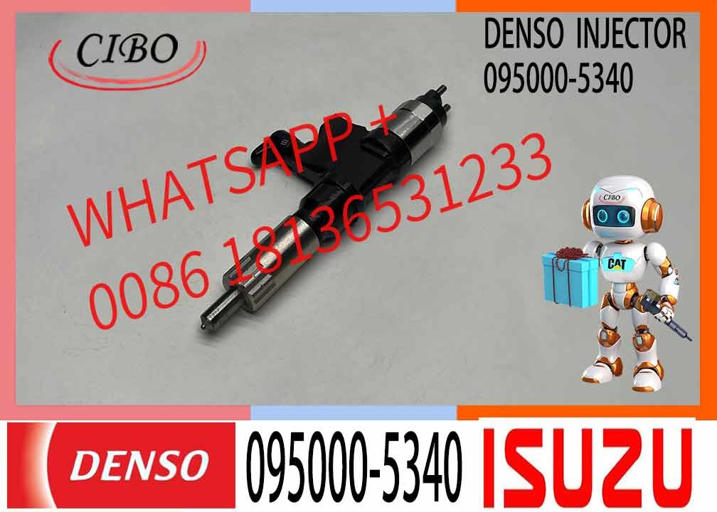 095000-534# Fuel Injector 095000-5340 8-97602485-0 8-97602485-4 Injector For ISUZU 4HK1 6HK Injector Nozzle 095000-5343