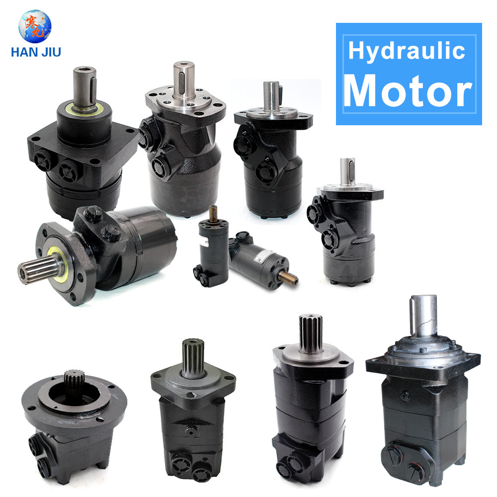 Hydraulic Orbit Motor BMR Series Motor For Scrap Shear With High Pressure