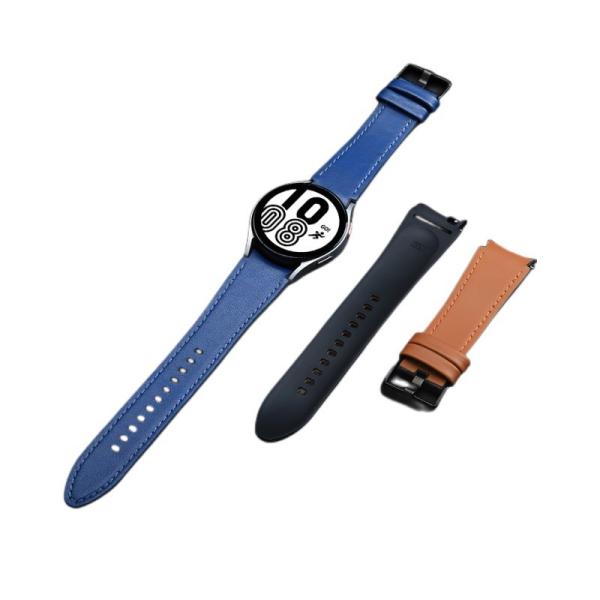 Silicone Leather Watch Bands Designer Smart for Samsung Galaxy Watch 4 100% QC