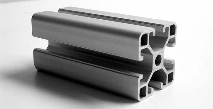 White Anodized Machined Aluminium Profiles With Length Customized ISO 9001 Approved
