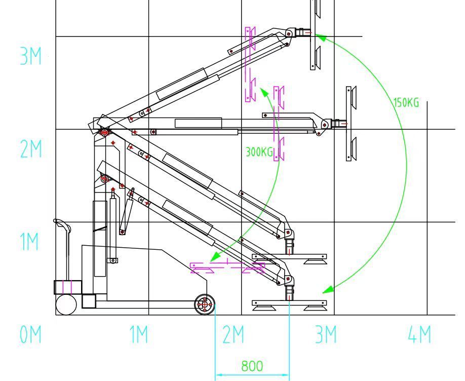 Foshan Star Vacuum Glass Lifter Glass Lifting Equipment Glass Machine