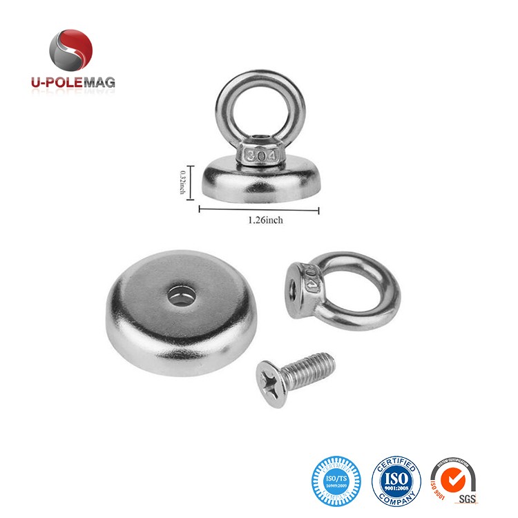 45lbs Pull Force U Shape Neodymium Channel Magnet with 50 LB Holding Power
