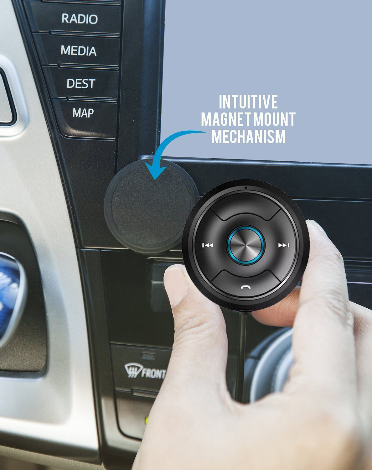 Bluetooth 4.1 Hands-free car stereo Audio Adapter Aux Bluetooth Car Kit