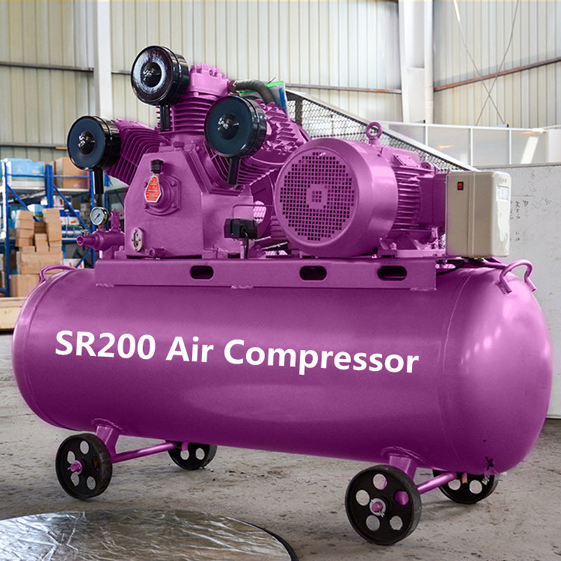 Portable Electric Air Compressor Machine Industrial Air Compressor Piston Air Compressor
