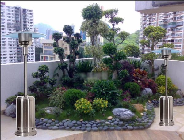Factory Price Stainless Steel Silver Flexible Propane GasFired Infrared Heaters