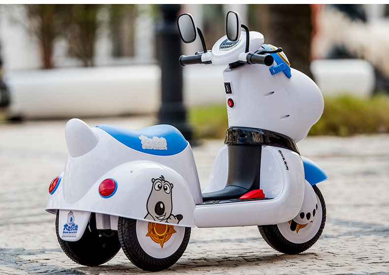 6v Electric Motorcycle Cars with Music and Lights G.W. N.W 9.6/7.45kg Plastic Type PP