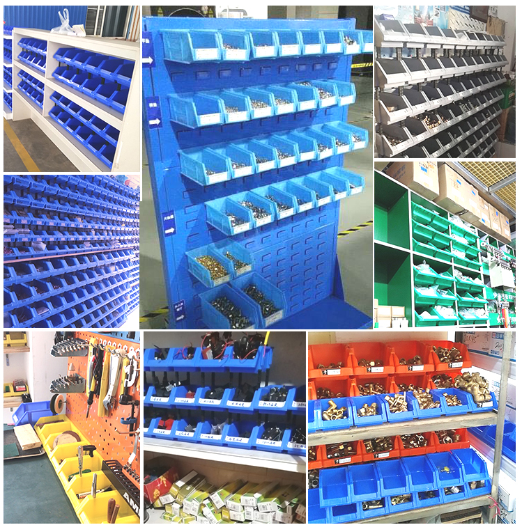 Garbage Industrial Plastic Bins For Storage Outdoor Indoor