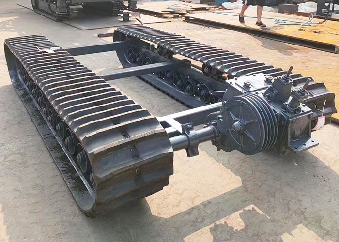 Multipurpose Alloy Steel Crawler Track Undercarriage With 8 MT Capacity