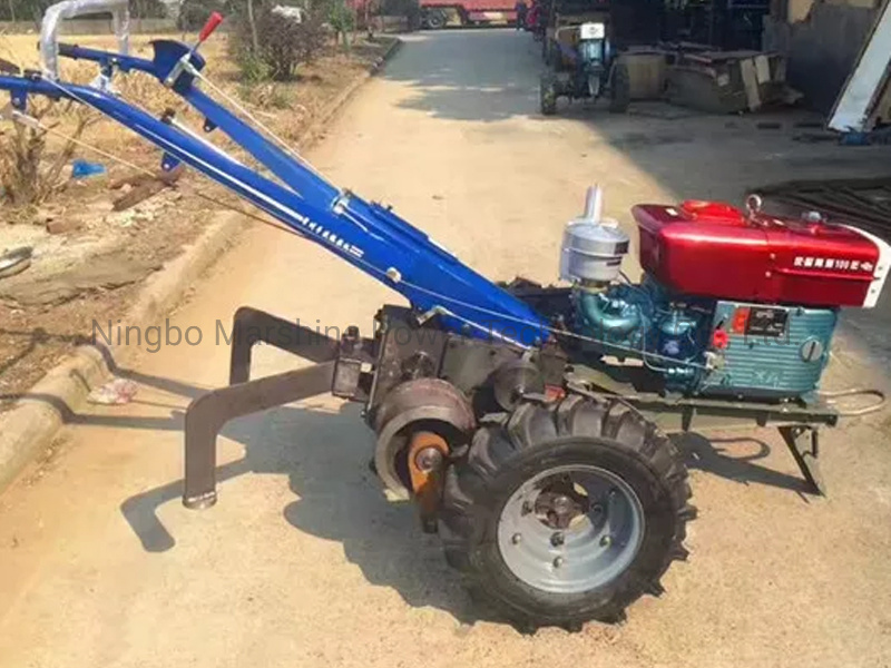 Two Wheel Walking Tractor Cable Pulling Machine Cable Winch Puller