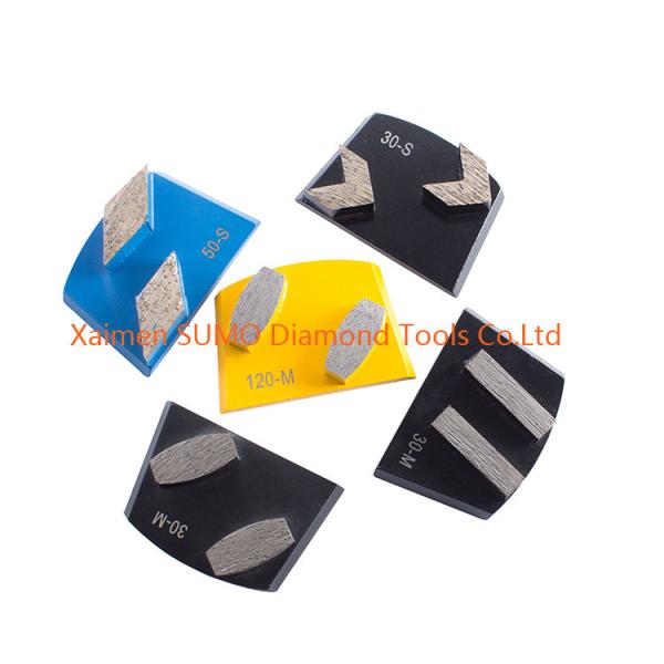 Quality Single Rhombus Seg  Concrete Grinding Tools Super bond Cement Grinding Disc for sale