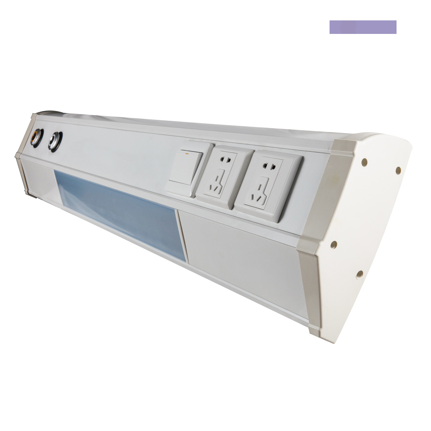 Aluminum Alloy Patient Bed Head Unit For Hospital Medical ICU Room