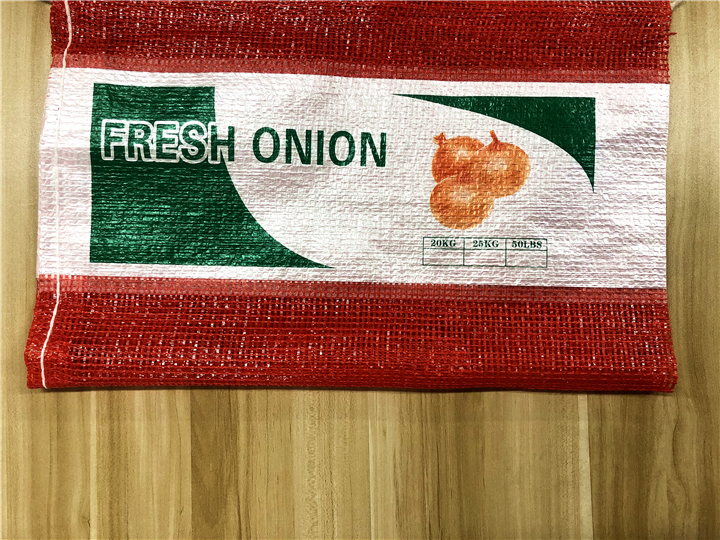 Efficiently-Sized 50lb HDPE Mesh Onion Bag for Convenient Garlic Packing 35*60cm